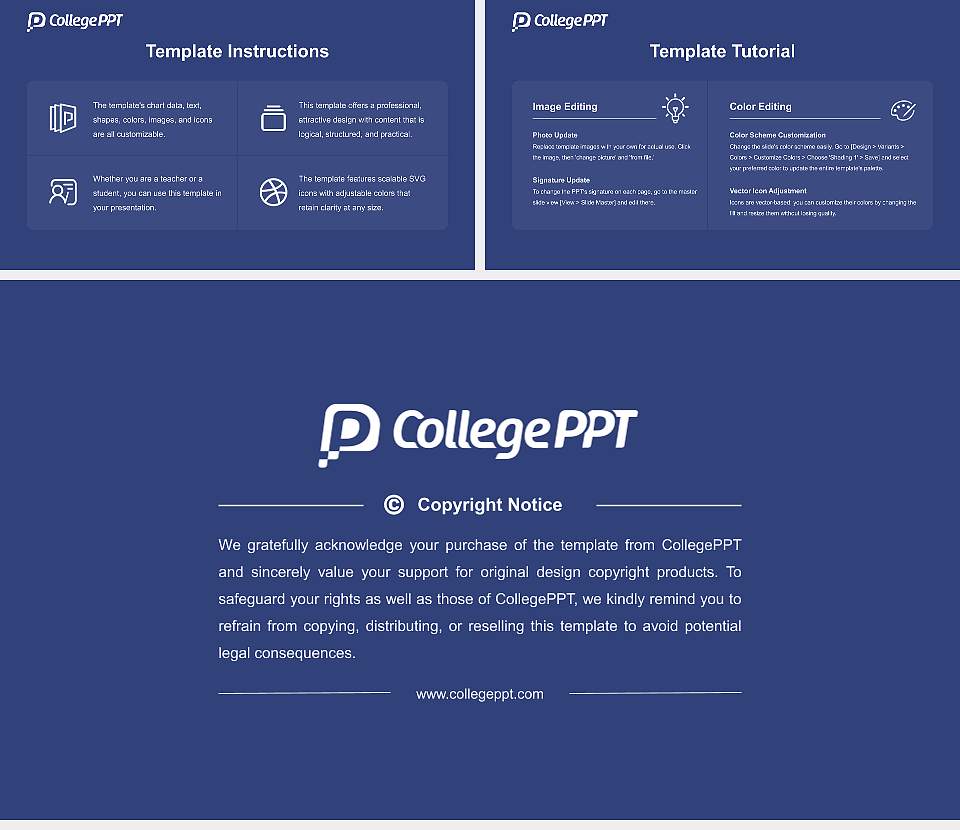 Frankfurt School of Finance and Management Course/Courseware Creation PPT Template16:9 ratio PPT effect preview image5