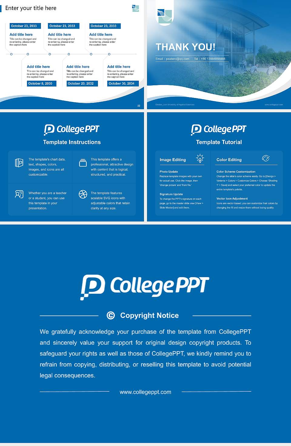 Emden_Leer University of Applied Sciences Lecture Sharing and Networking Event PPT Template4:3 ratio PPT effect preview image4