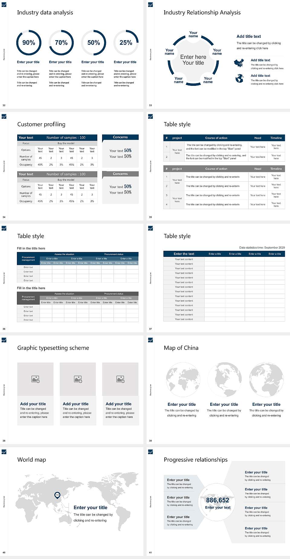 European University of Flensburg Competition/Entrepreneurship Contest PPT Template4:3 ratio PPT effect preview image5