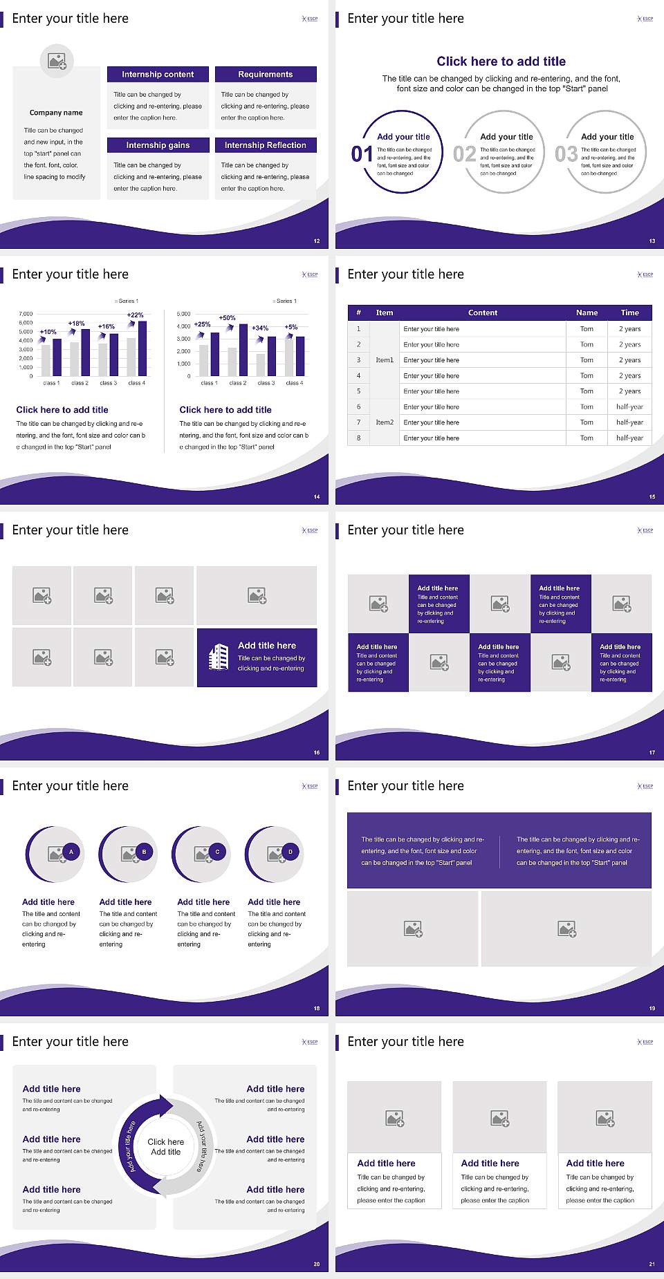 ESCP Business School Berlin Lecture Sharing and Networking Event PPT Template4:3 ratio PPT effect preview image3