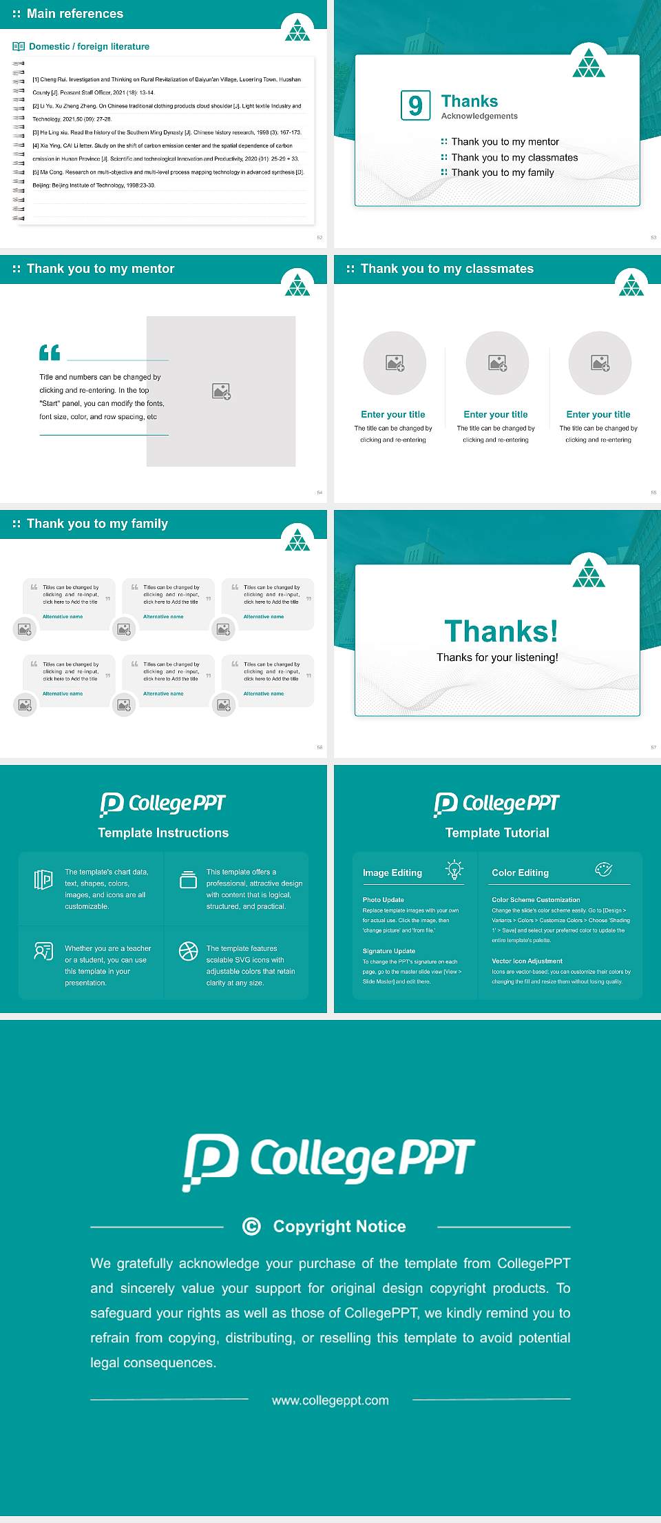 Ernst Abbe University of Applied Sciences Jena Graduation Thesis Defense PPT Template4:3 ratio PPT effect preview image7