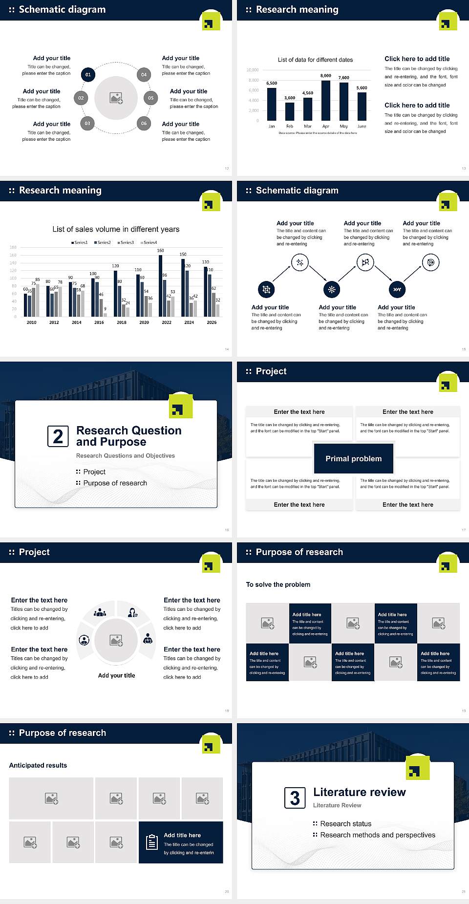 Gisma University of Applied Sciences Graduation Thesis Defense PPT Template4:3 ratio PPT effect preview image3