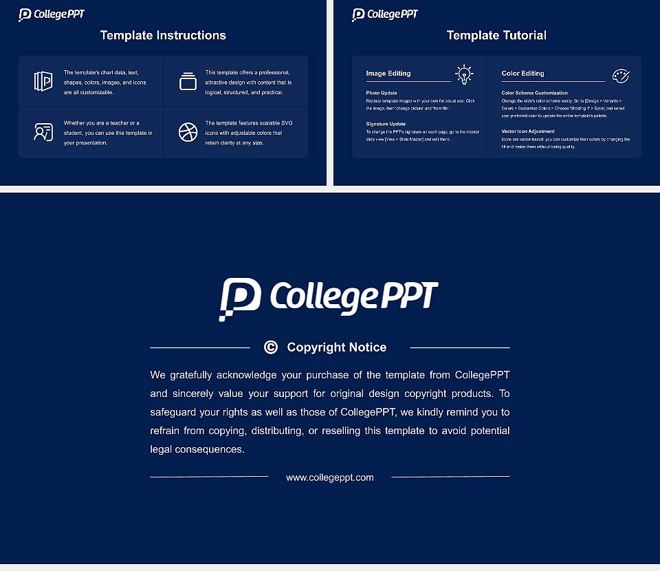 ESMT Berlin Academic Presentation/Research Findings Report PPT Template16:9 ratio PPT effect preview image5
