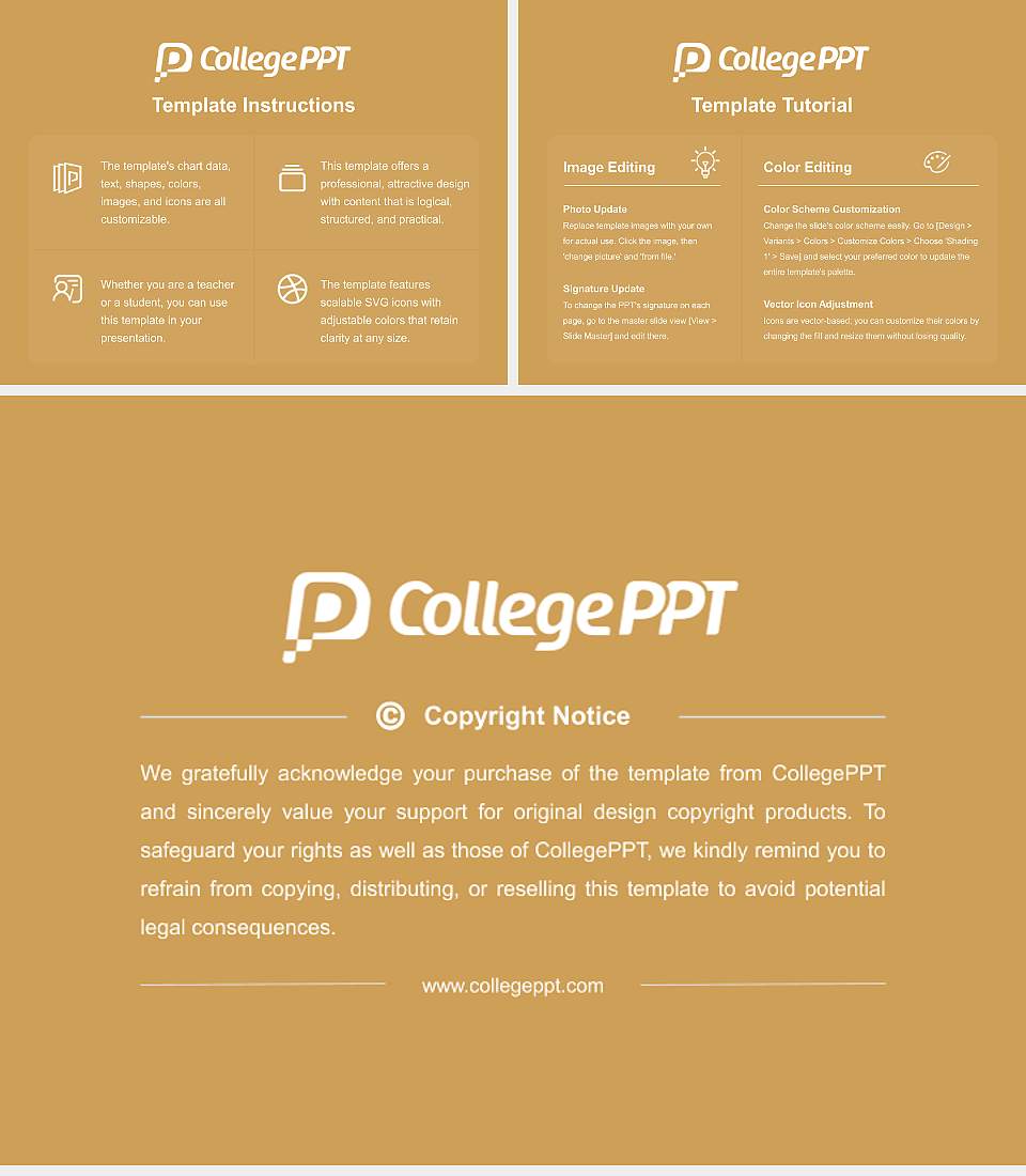 Hamburg University of Music and Theatre Course/Courseware Creation PPT Template4:3 ratio PPT effect preview image5