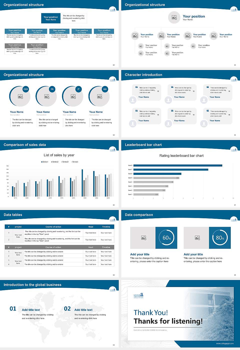 Goethe University Frankfurt – Ginnheim campus Academic Presentation/Research Findings Report PPT Template16:9 ratio PPT effect preview image4