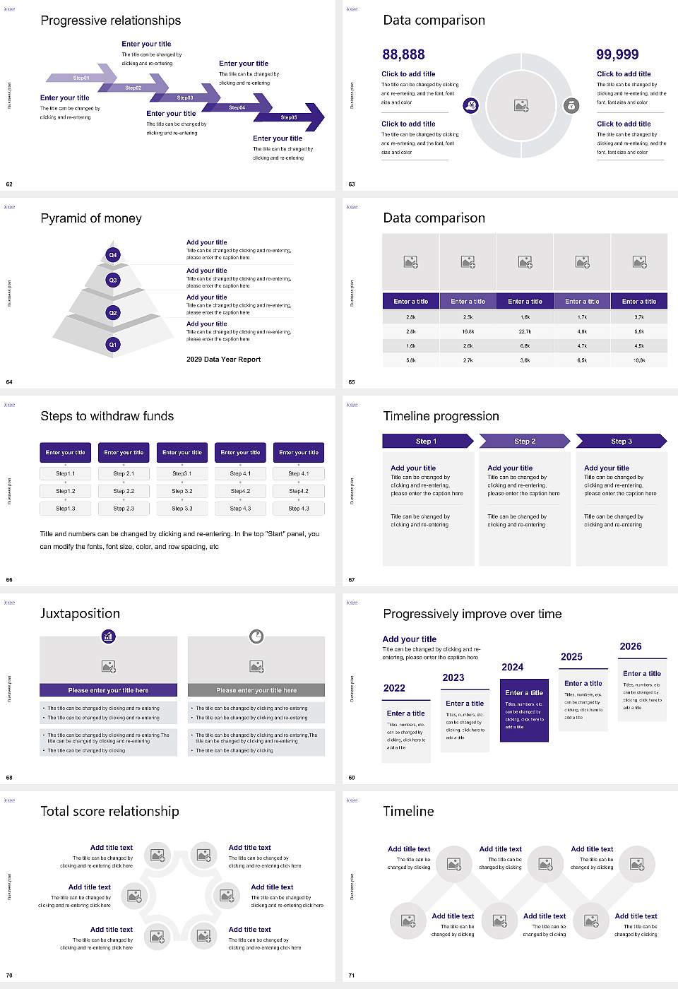 ESCP Business School Berlin Competition/Entrepreneurship Contest PPT Template16:9 ratio PPT effect preview image8