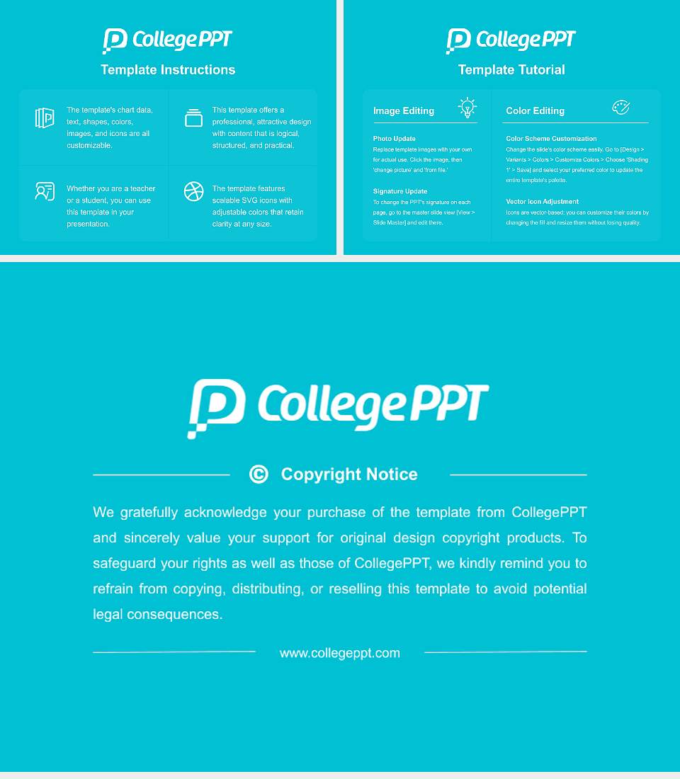 Hamburg University of Technology Course/Courseware Creation PPT Template4:3 ratio PPT effect preview image5