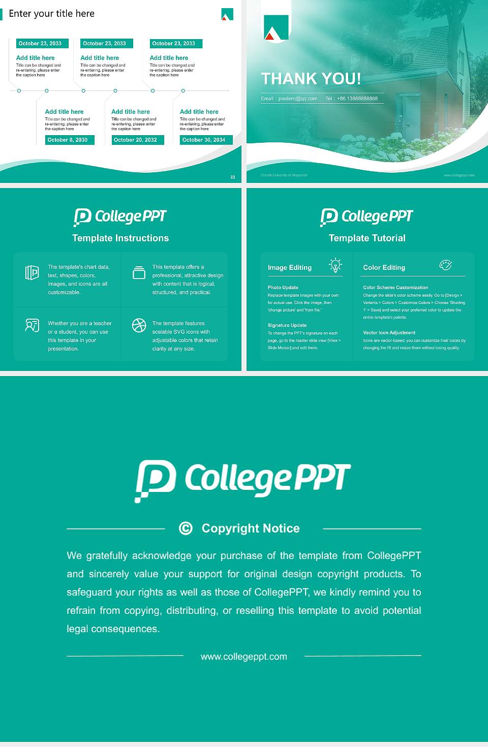 Church University of Wuppertal Lecture Sharing and Networking Event PPT Template4:3 ratio PPT effect preview image4