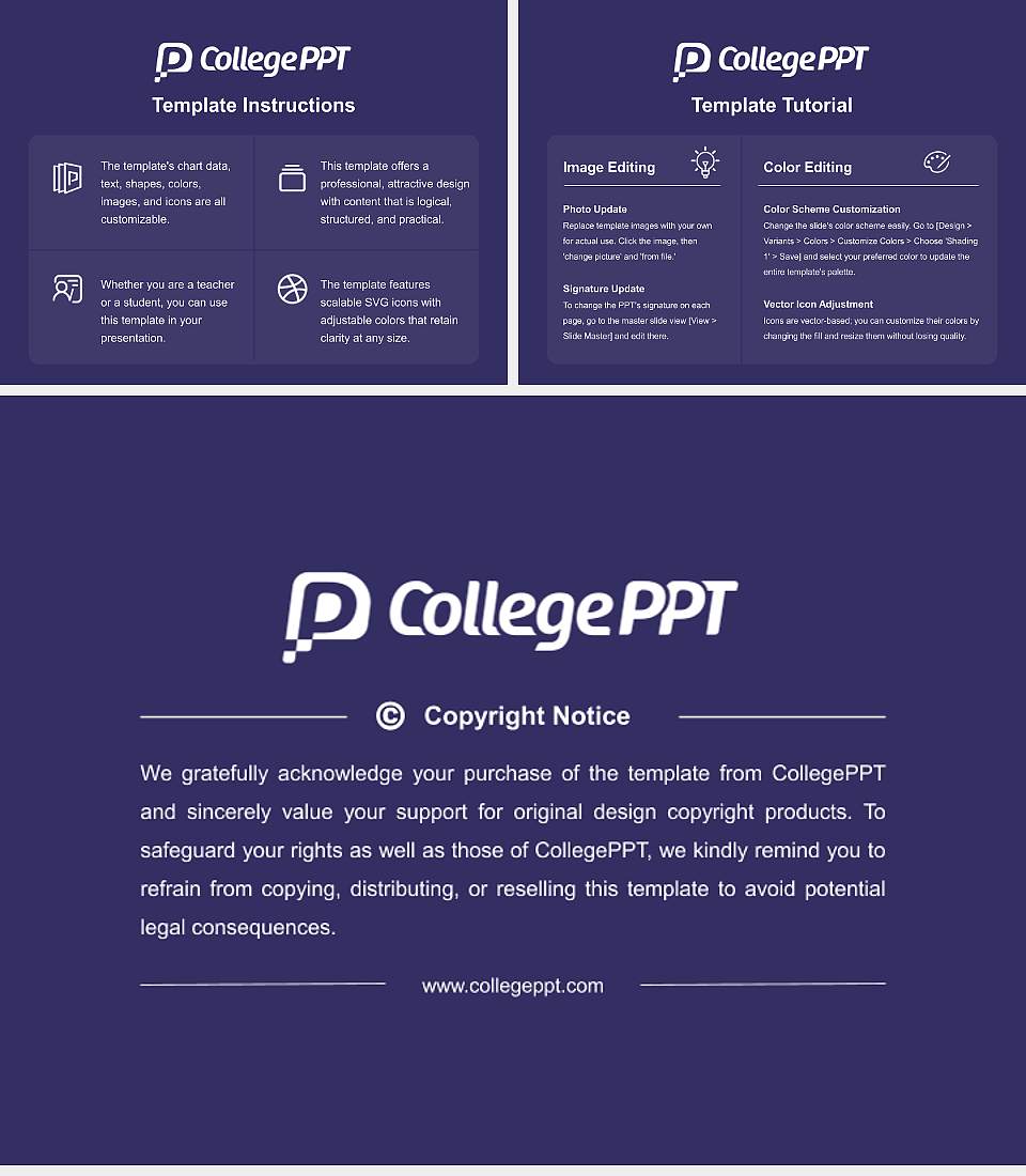 Hessian University of Public Management and Security Course/Courseware Creation PPT Template4:3 ratio PPT effect preview image5
