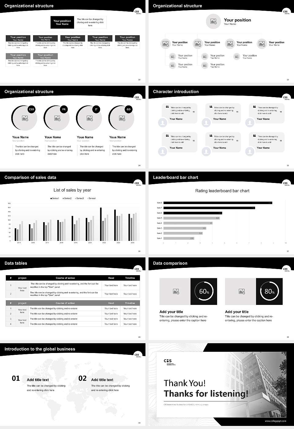 CBS International Business School – Hamburg campus Academic Presentation/Research Findings Report PPT Template16:9 ratio PPT effect preview image4
