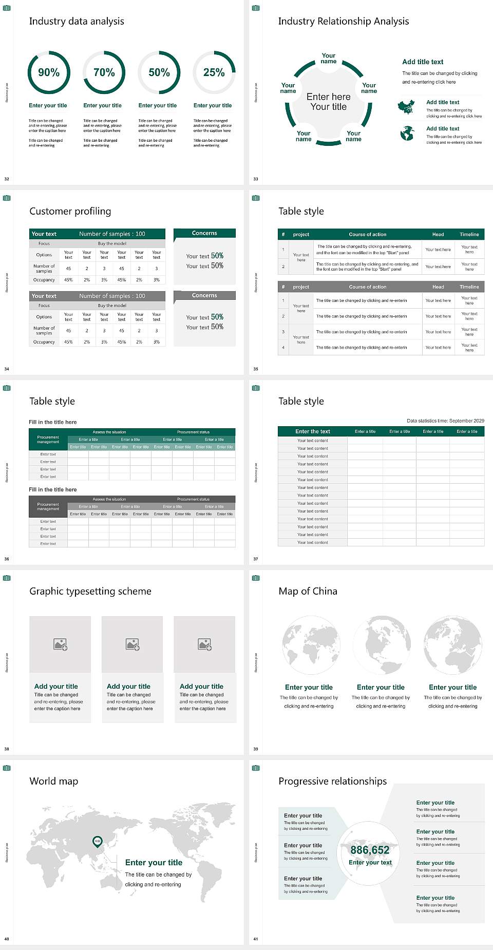 Chemnitz University of Technology – Wilhelm-Raabe-Straße campus Competition/Entrepreneurship Contest PPT Template4:3 ratio PPT effect preview image5