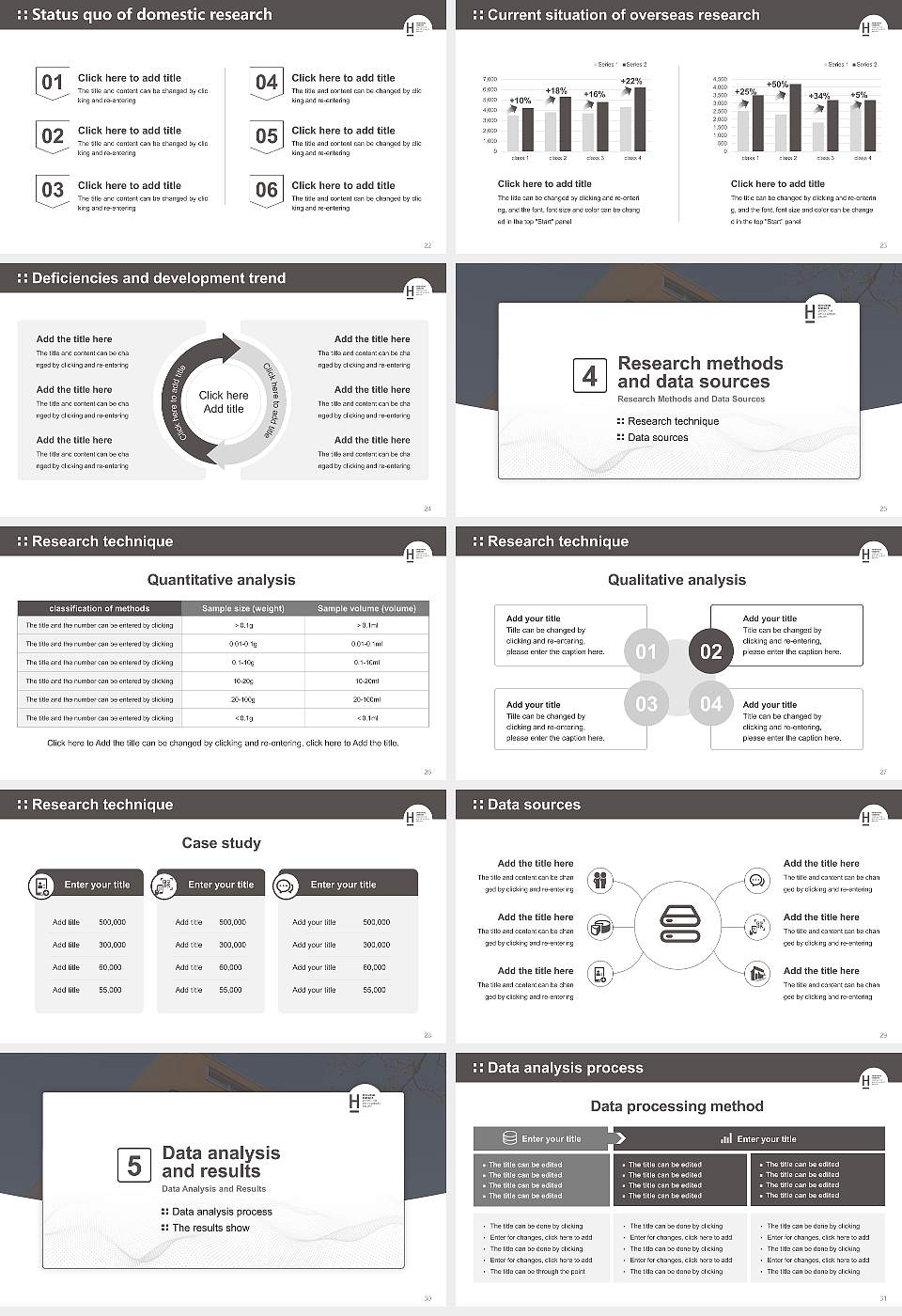 Hannover University of Applied Sciences and Arts Graduation Thesis Defense PPT Template16:9 ratio PPT effect preview image4