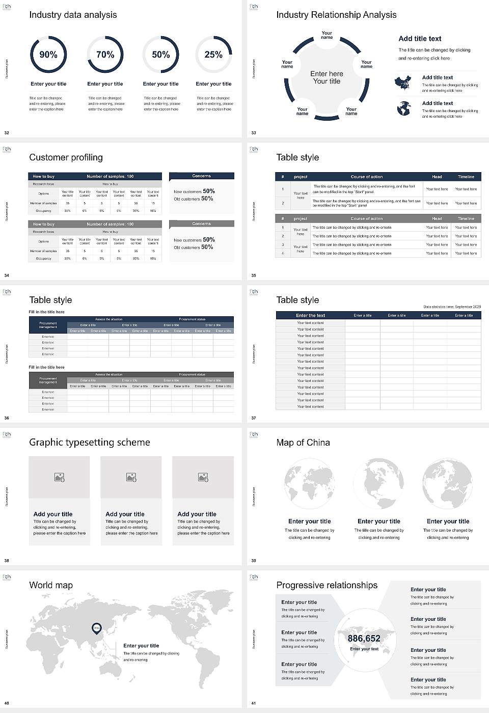 Free Theological University Giessen Competition/Entrepreneurship Contest PPT Template16:9 ratio PPT effect preview image5