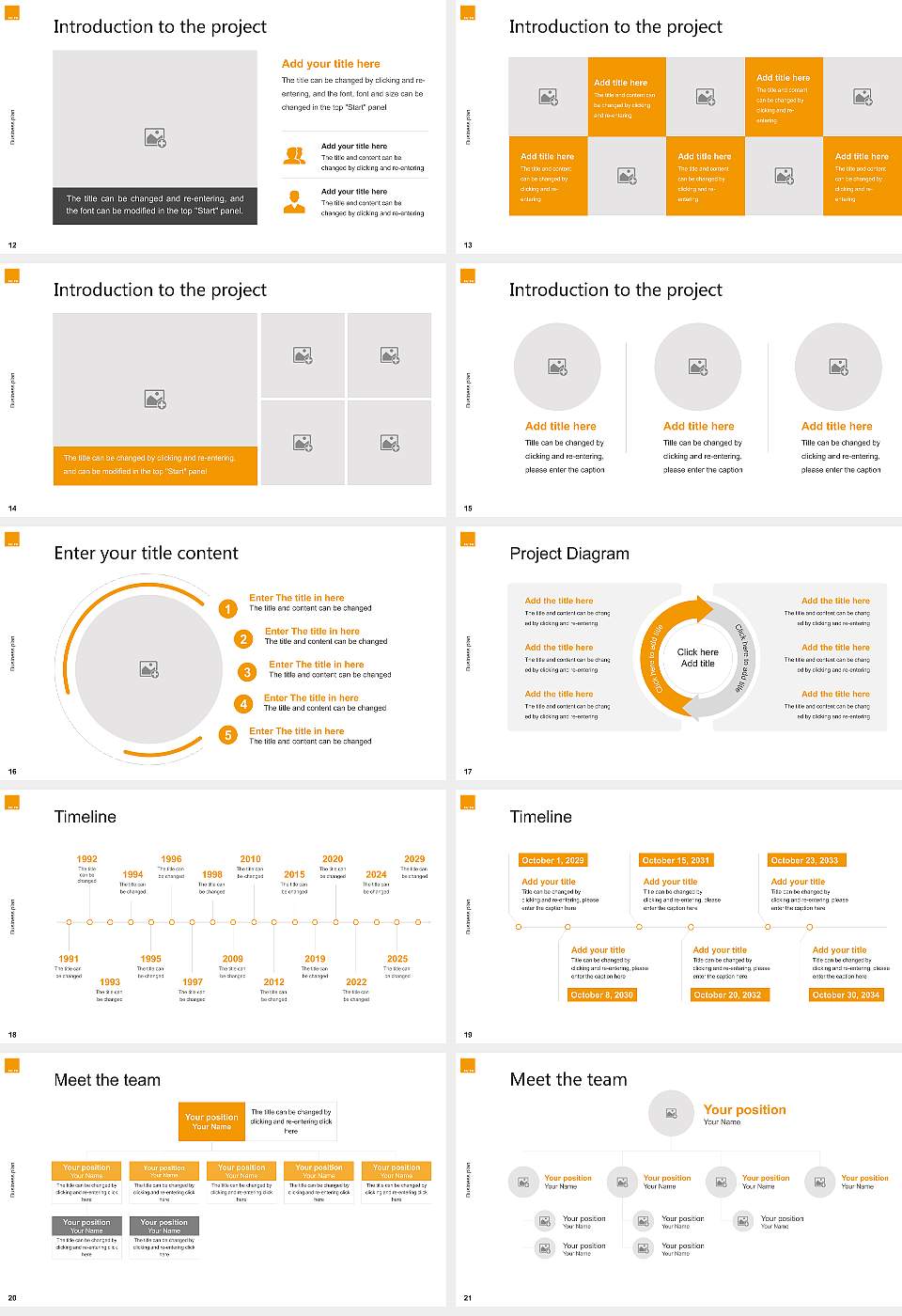 European University of Applied Sciences Competition/Entrepreneurship Contest PPT Template16:9 ratio PPT effect preview image3