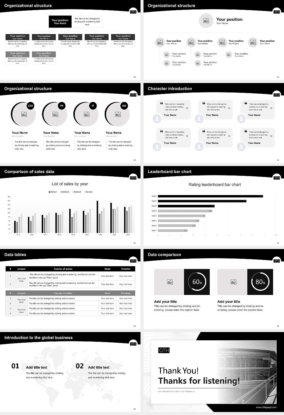 Eastern Bavarian Technical University of Regensburg Academic Presentation/Research Findings Report PPT Template16:9 ratio PPT effect preview image4
