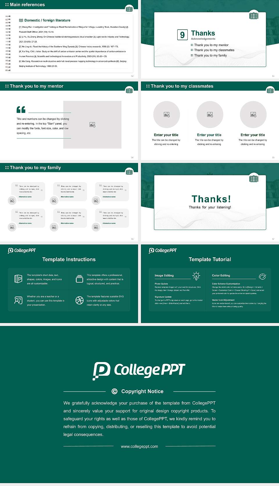 Chemnitz University of Technology Graduation Thesis Defense PPT Template16:9 ratio PPT effect preview image7
