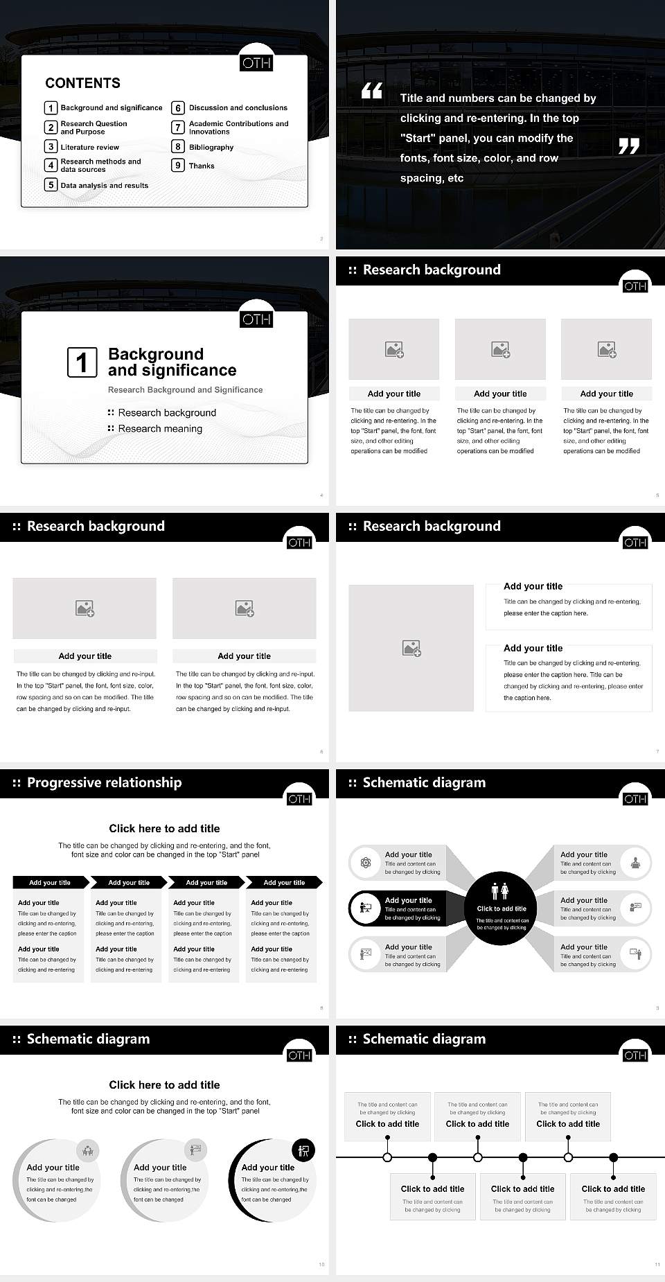 Eastern Bavarian Technical University of Regensburg Graduation Thesis Defense PPT Template4:3 ratio PPT effect preview image2