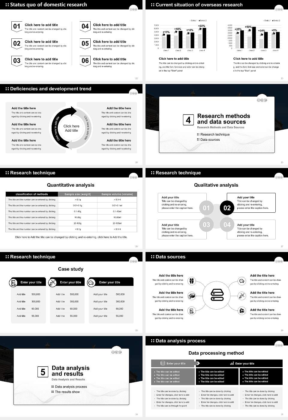 Dresden University of Fine Arts Graduation Thesis Defense PPT Template16:9 ratio PPT effect preview image4