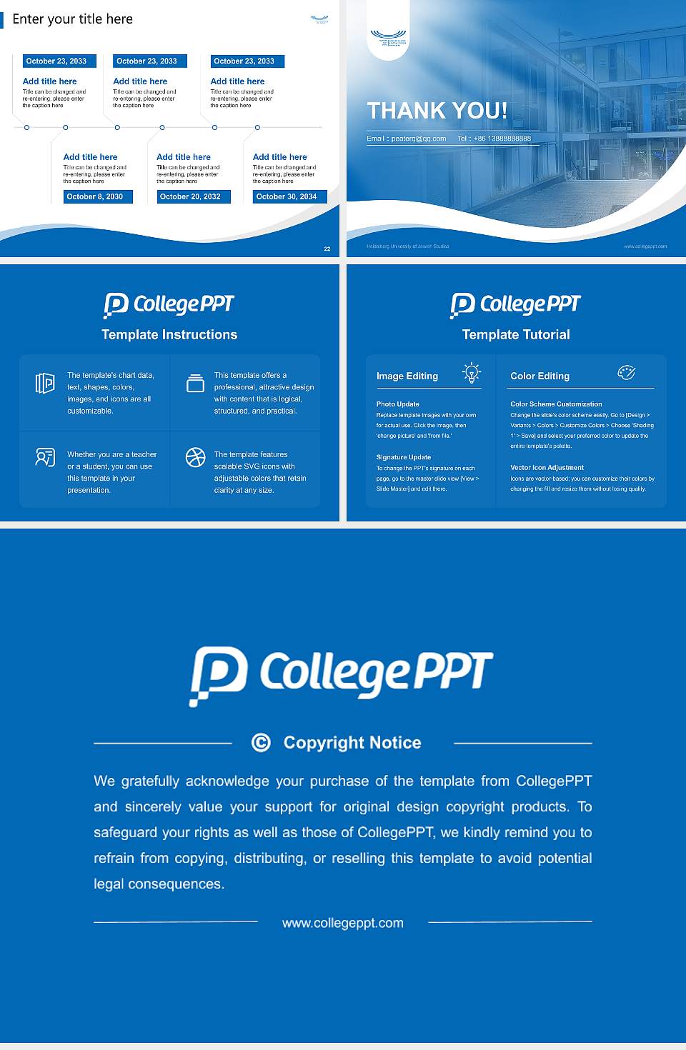 Heidelberg University of Jewish Studies Lecture Sharing and Networking Event PPT Template4:3 ratio PPT effect preview image4