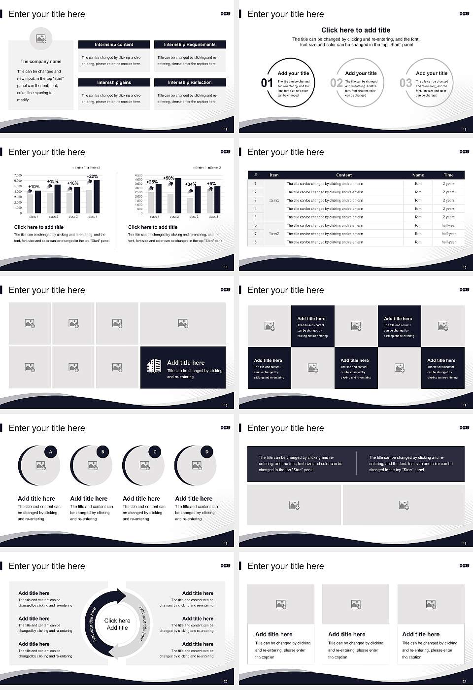 Digital Business University of Applied Sciences Lecture Sharing and Networking Event PPT Template16:9 ratio PPT effect preview image3