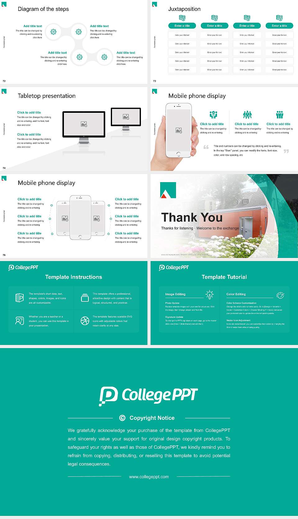 Church University of Wuppertal Competition/Entrepreneurship Contest PPT Template16:9 ratio PPT effect preview image9