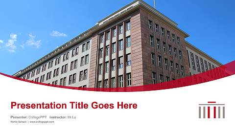 Hertie School Course/Courseware Creation PPT Template