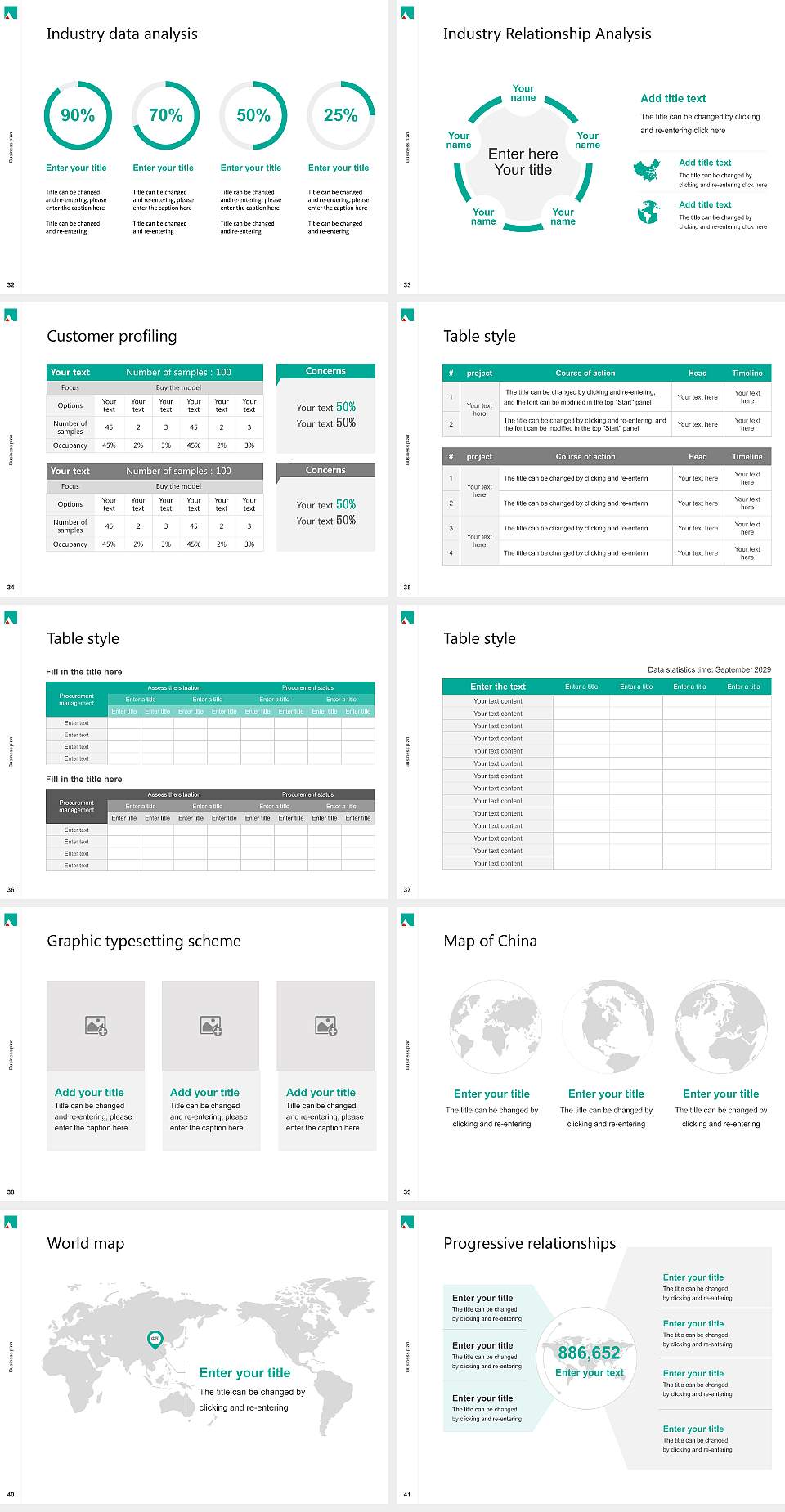 Church University of Wuppertal Competition/Entrepreneurship Contest PPT Template4:3 ratio PPT effect preview image5