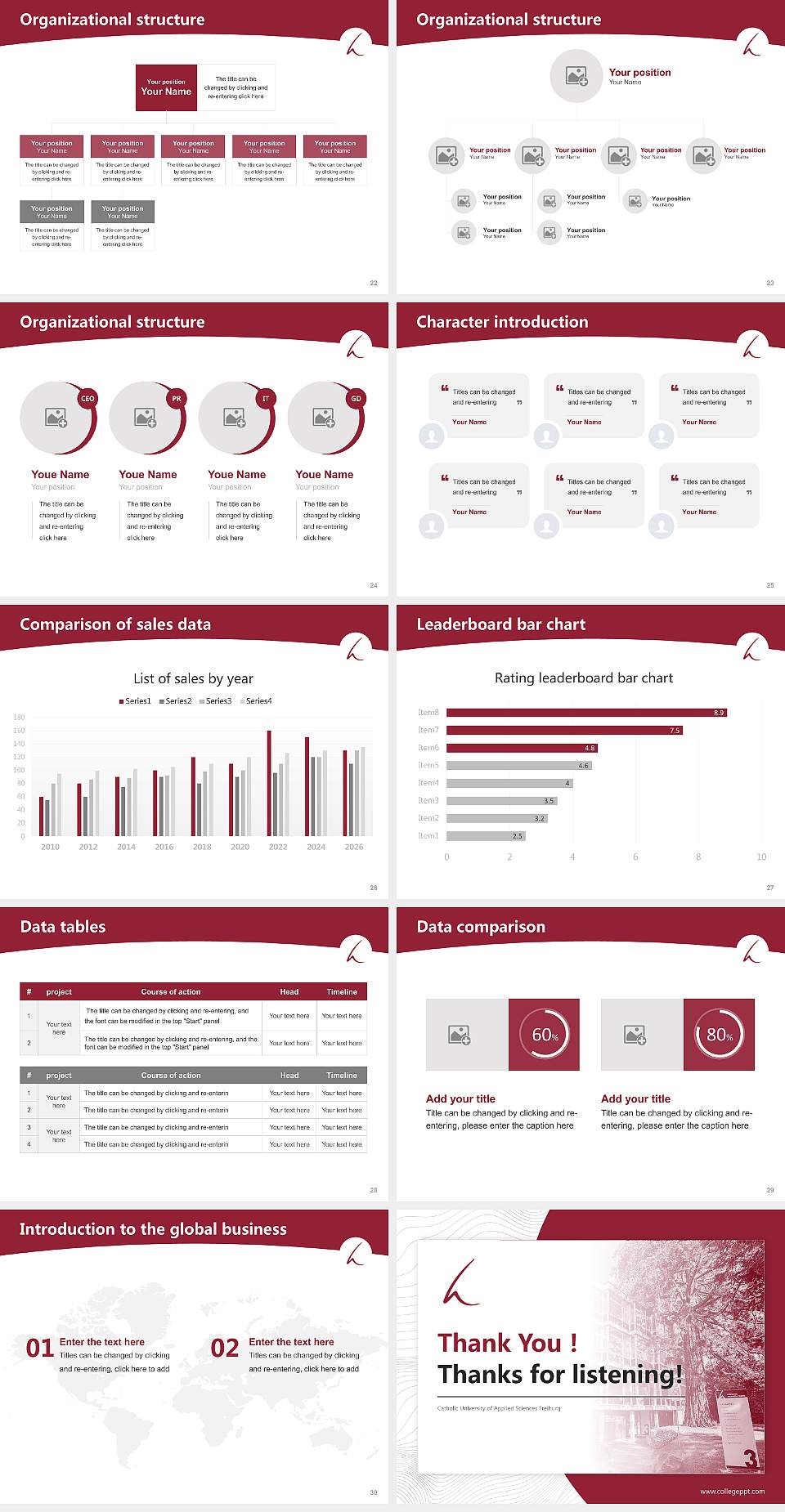 Catholic University of Applied Sciences Freiburg Academic Presentation/Research Findings Report PPT Template4:3 ratio PPT effect preview image4