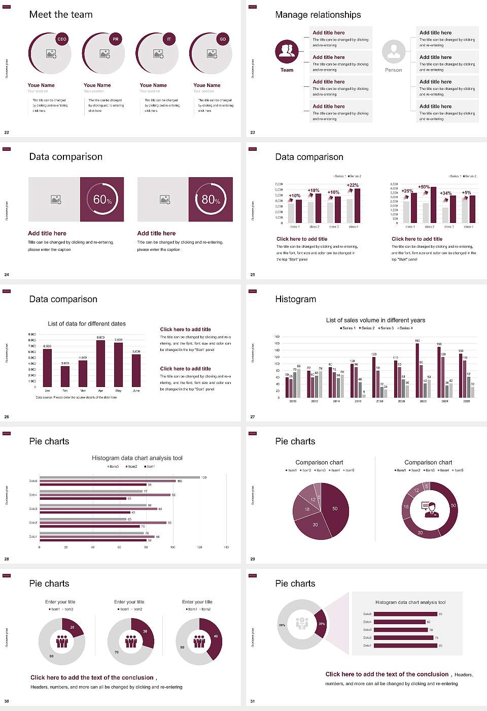 Charlotte Fresenius University Competition/Entrepreneurship Contest PPT Template16:9 ratio PPT effect preview image4