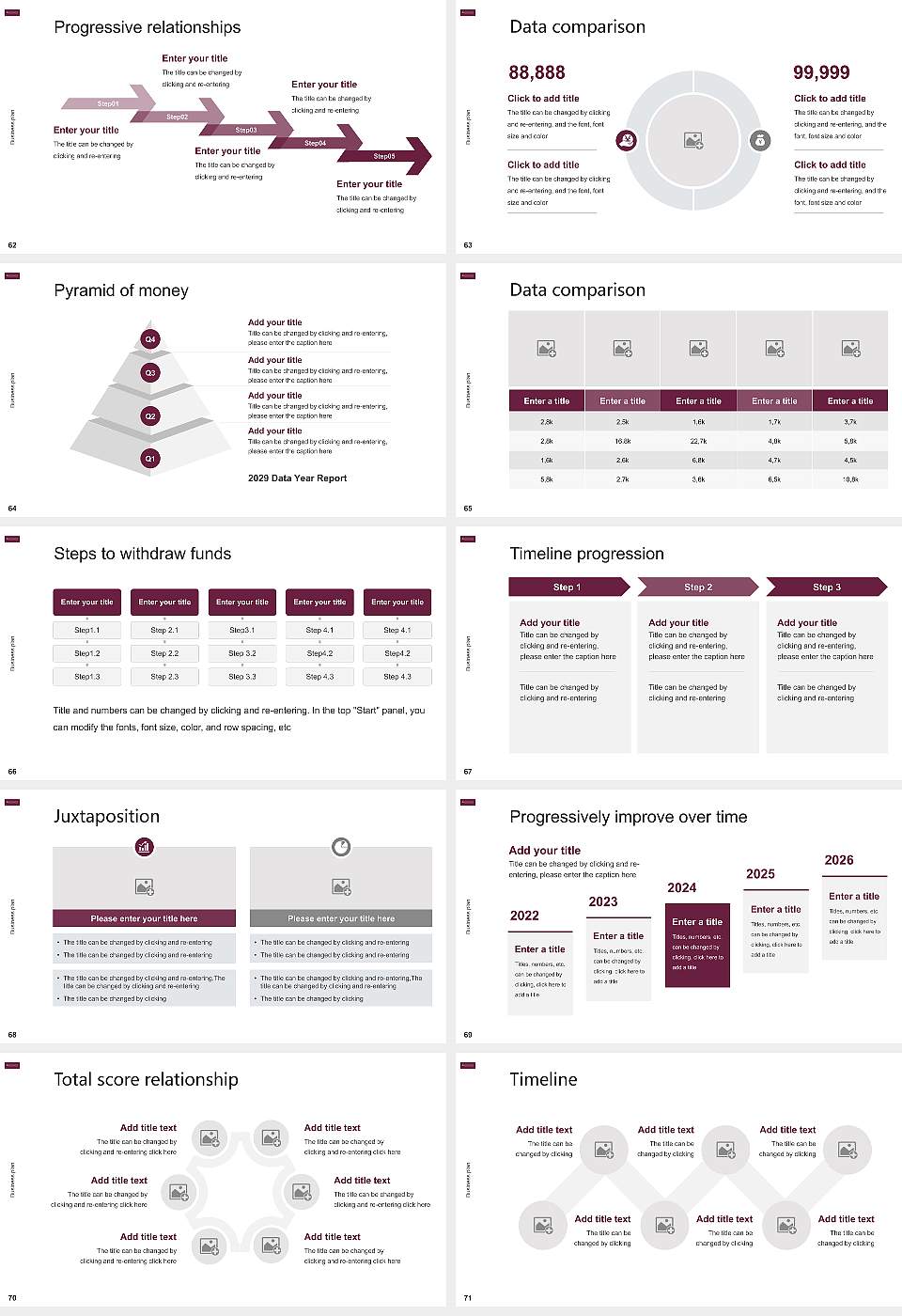 Charlotte Fresenius University Competition/Entrepreneurship Contest PPT Template16:9 ratio PPT effect preview image8