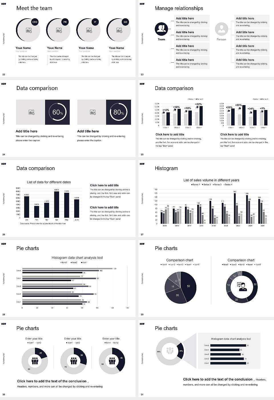 Digital Business University of Applied Sciences Competition/Entrepreneurship Contest PPT Template16:9 ratio PPT effect preview image4