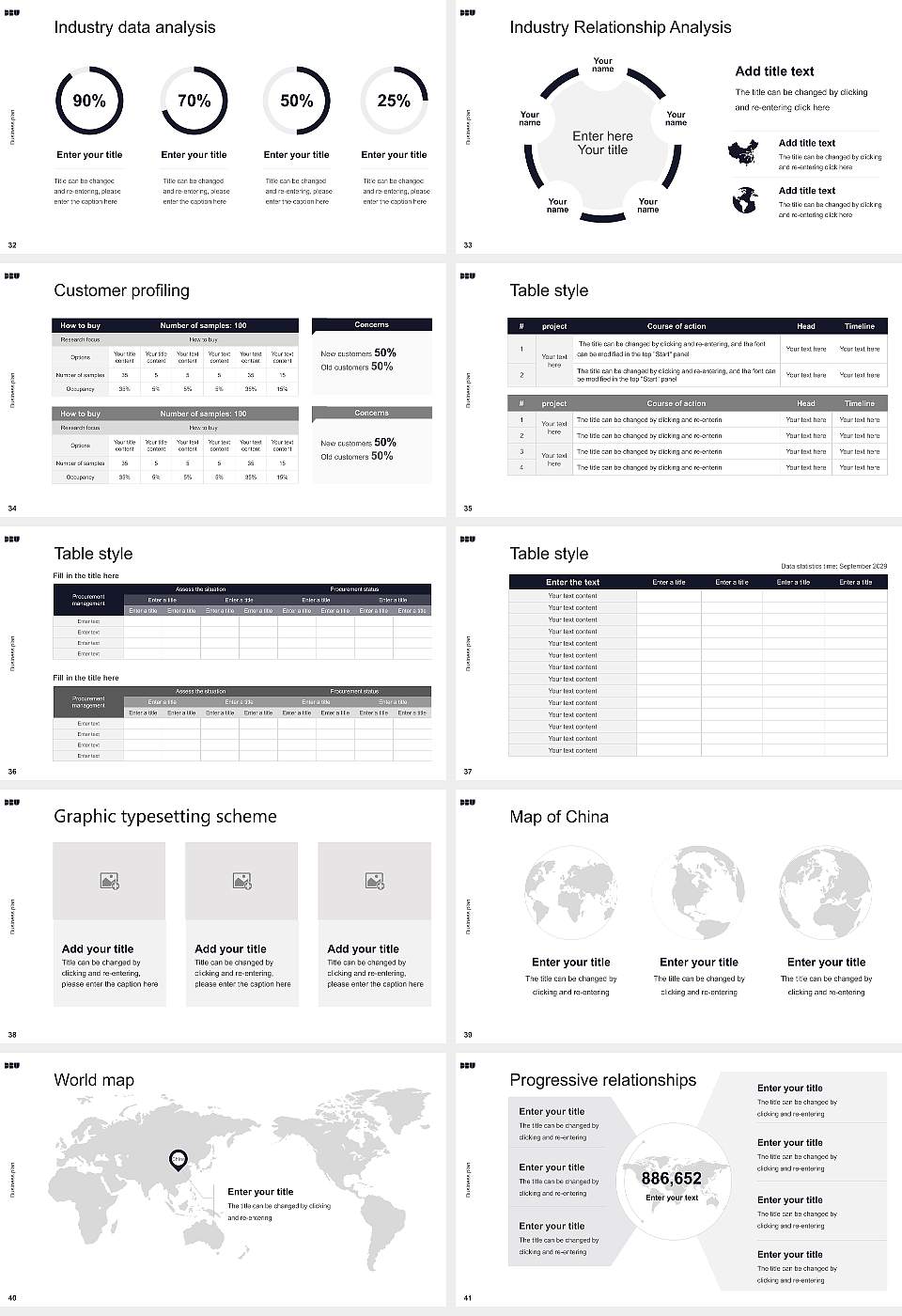 Digital Business University of Applied Sciences Competition/Entrepreneurship Contest PPT Template16:9 ratio PPT effect preview image5