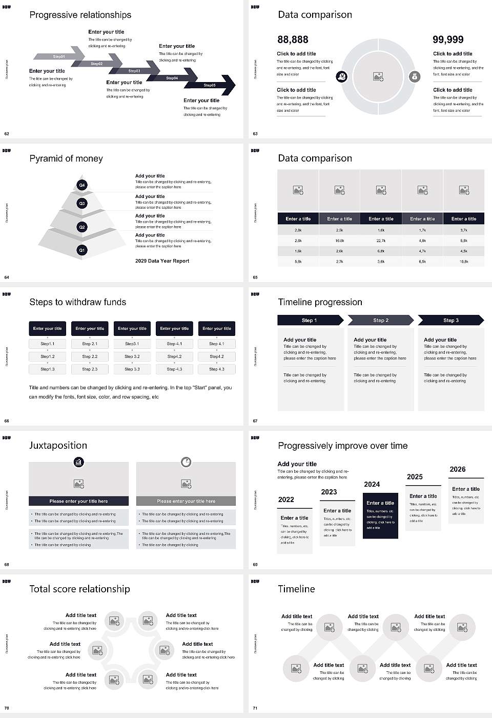 Digital Business University of Applied Sciences Competition/Entrepreneurship Contest PPT Template16:9 ratio PPT effect preview image8