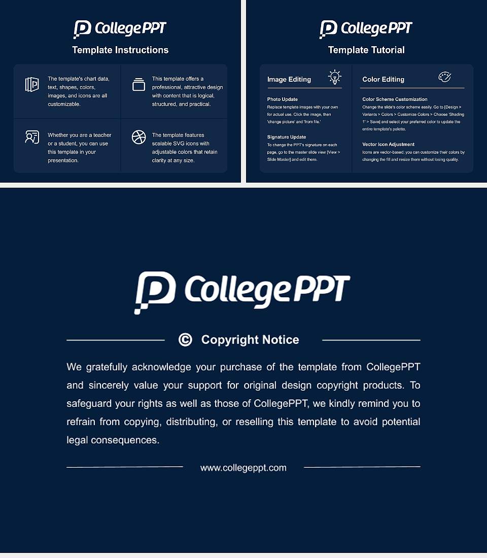 Gisma University of Applied Sciences Course/Courseware Creation PPT Template4:3 ratio PPT effect preview image5