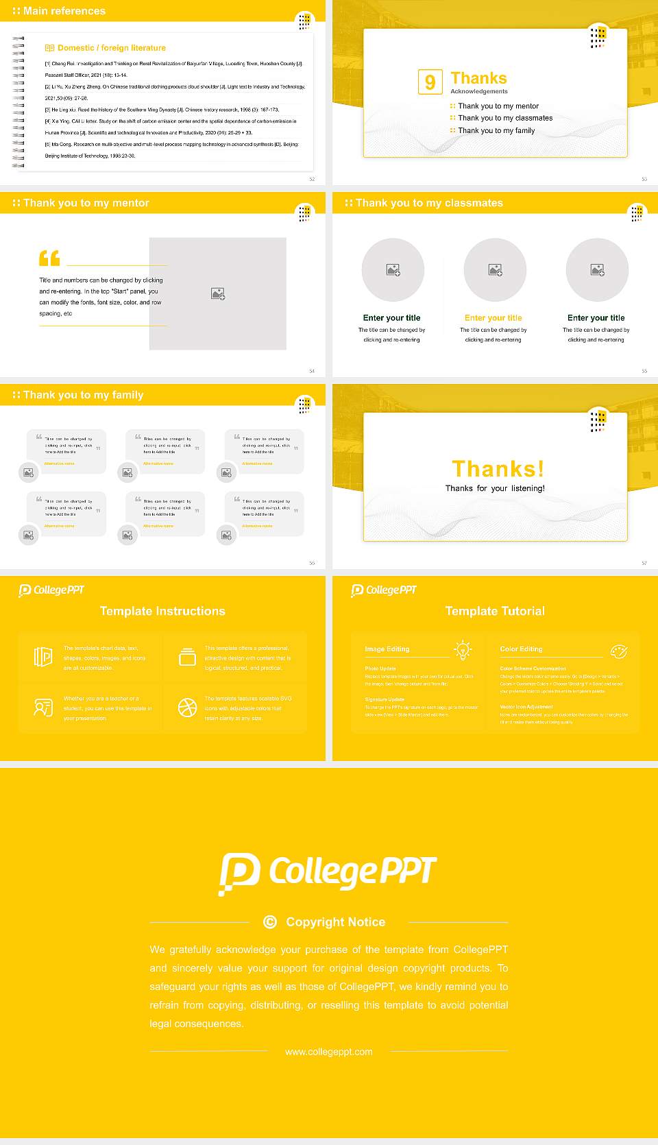 German University of Administrative Sciences Speyer Graduation Thesis Defense PPT Template16:9 ratio PPT effect preview image7