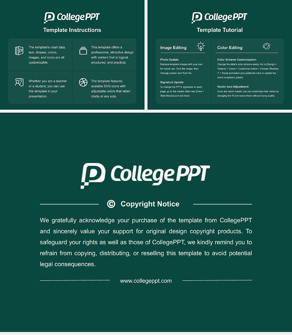 Hessian University of Finance and Justice Rotenburg Course/Courseware Creation PPT Template4:3 ratio PPT effect preview image5