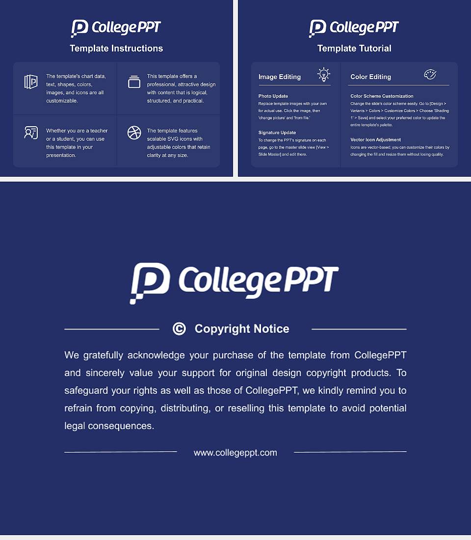 Catholic University of Eichstätt-Ingolstadt Course/Courseware Creation PPT Template4:3 ratio PPT effect preview image5