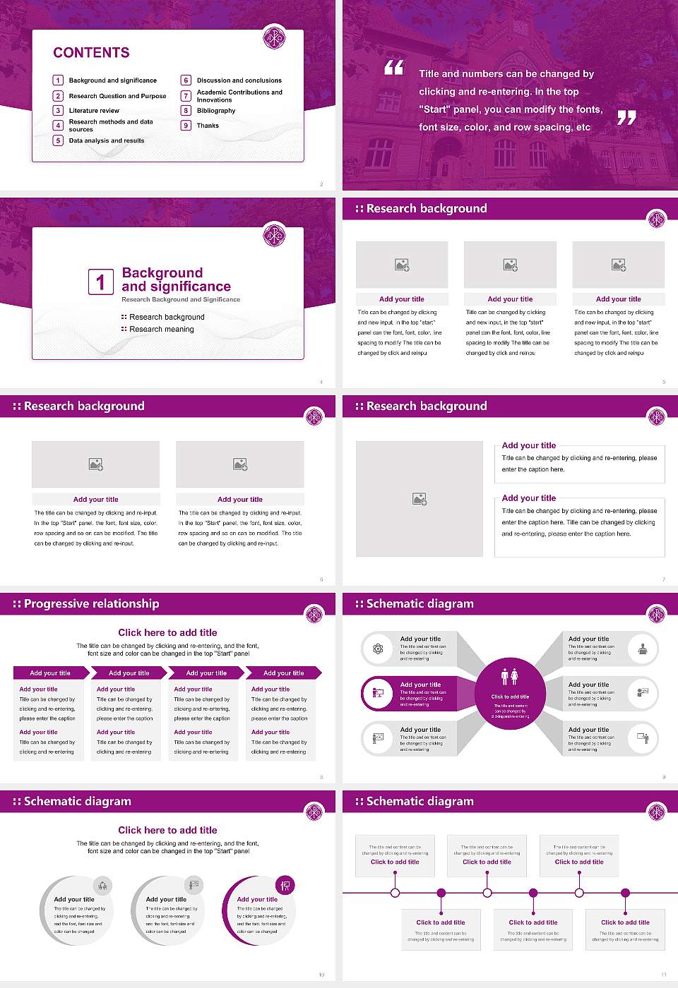 Friedensau Adventist University Graduation Thesis Defense PPT Template16:9 ratio PPT effect preview image2