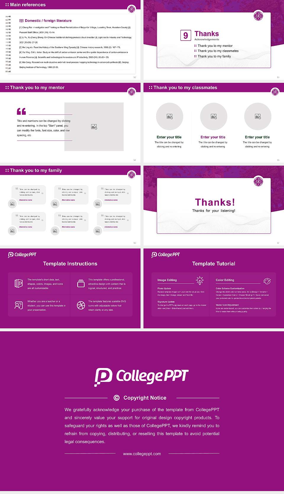 Friedensau Adventist University Graduation Thesis Defense PPT Template16:9 ratio PPT effect preview image7