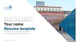 Goethe University Frankfurt – Bockenheim campus Resume Templat PPT