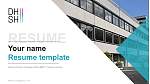 Duale Hochschule Schleswig-Holstein – Flensburg campus Resume Templat PPT