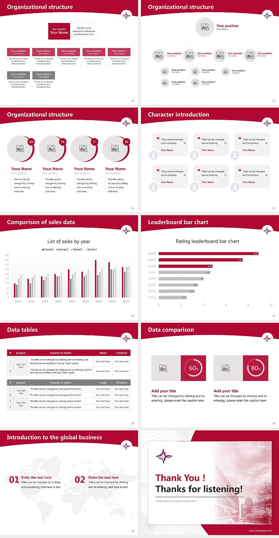 Catholic University of Applied Sciences Mainz Academic Presentation/Research Findings Report PPT Template4:3 ratio PPT effect preview image4