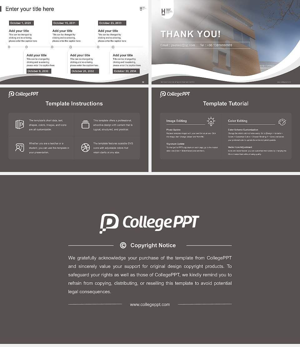 Hannover University of Applied Sciences and Arts Lecture Sharing and Networking Event PPT Template16:9 ratio PPT effect preview image4