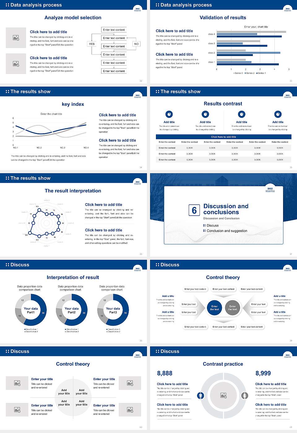 DHGS German University of Health and Sport Graduation Thesis Defense PPT Template16:9 ratio PPT effect preview image5