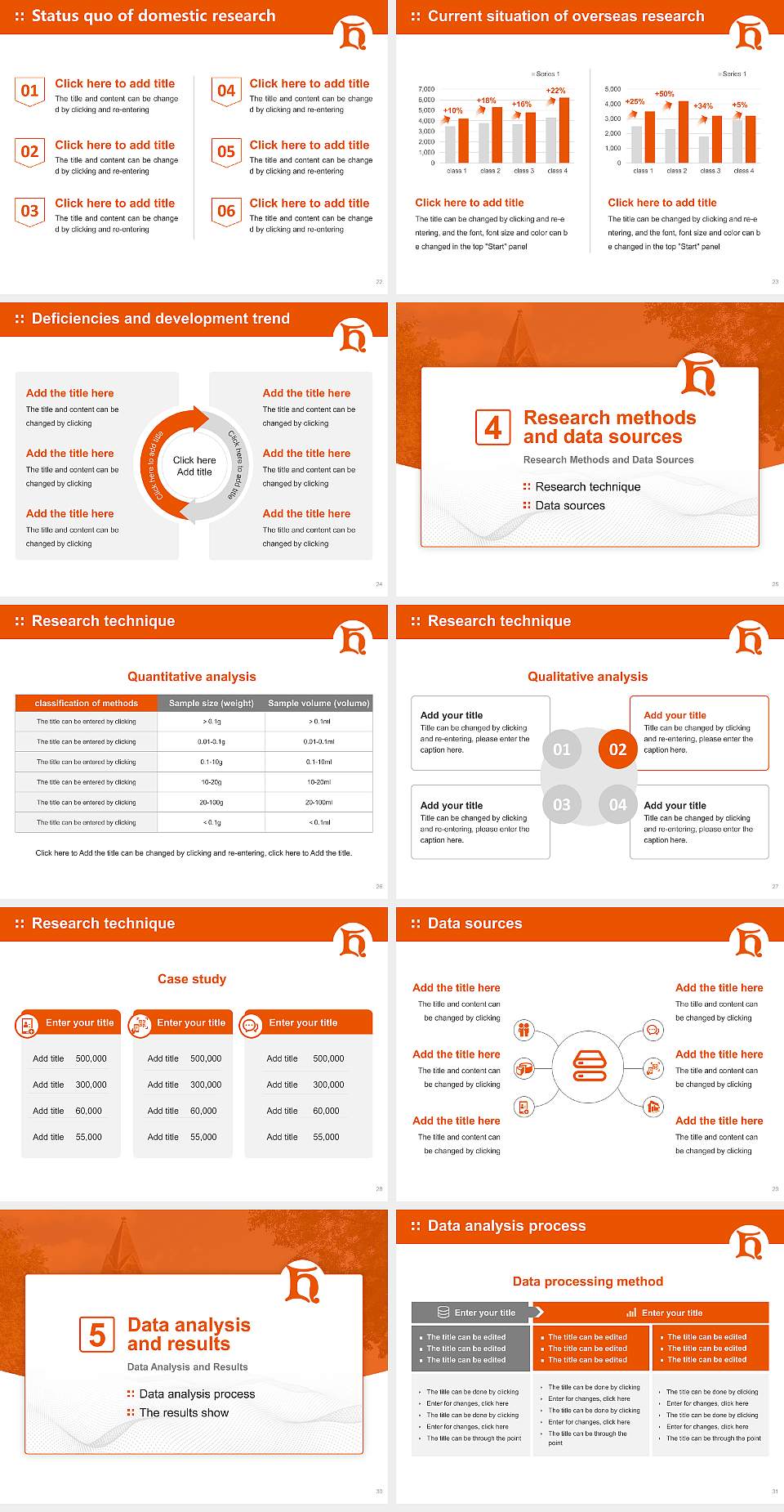 Heidelberg University Graduation Thesis Defense PPT Template4:3 ratio PPT effect preview image4