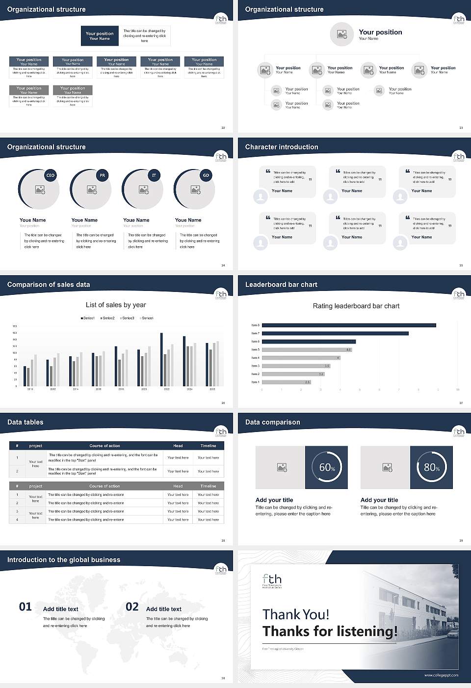 Free Theological University Giessen Academic Presentation/Research Findings Report PPT Template16:9 ratio PPT effect preview image4