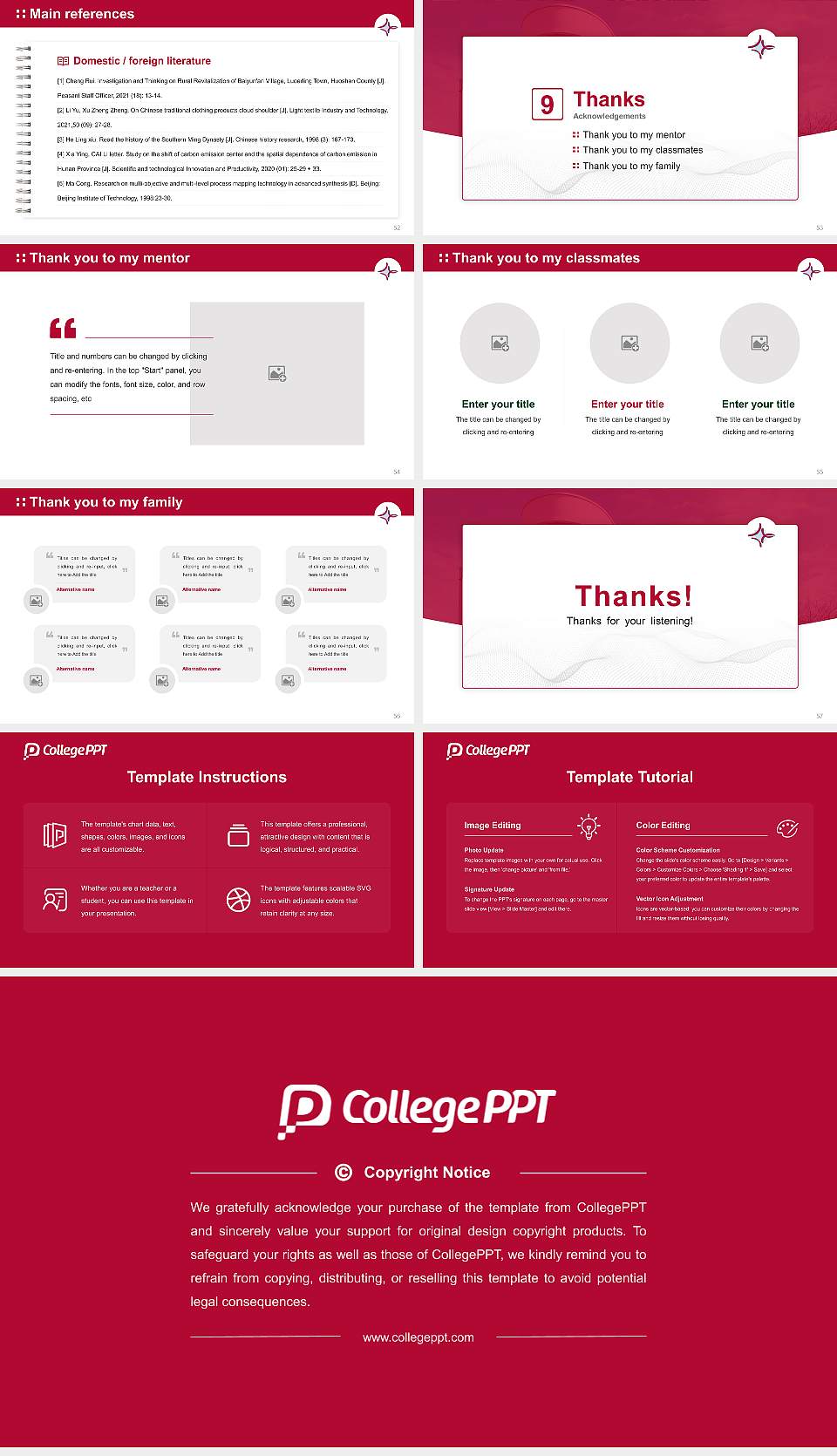 Catholic University of Applied Sciences Mainz Graduation Thesis Defense PPT Template16:9 ratio PPT effect preview image7