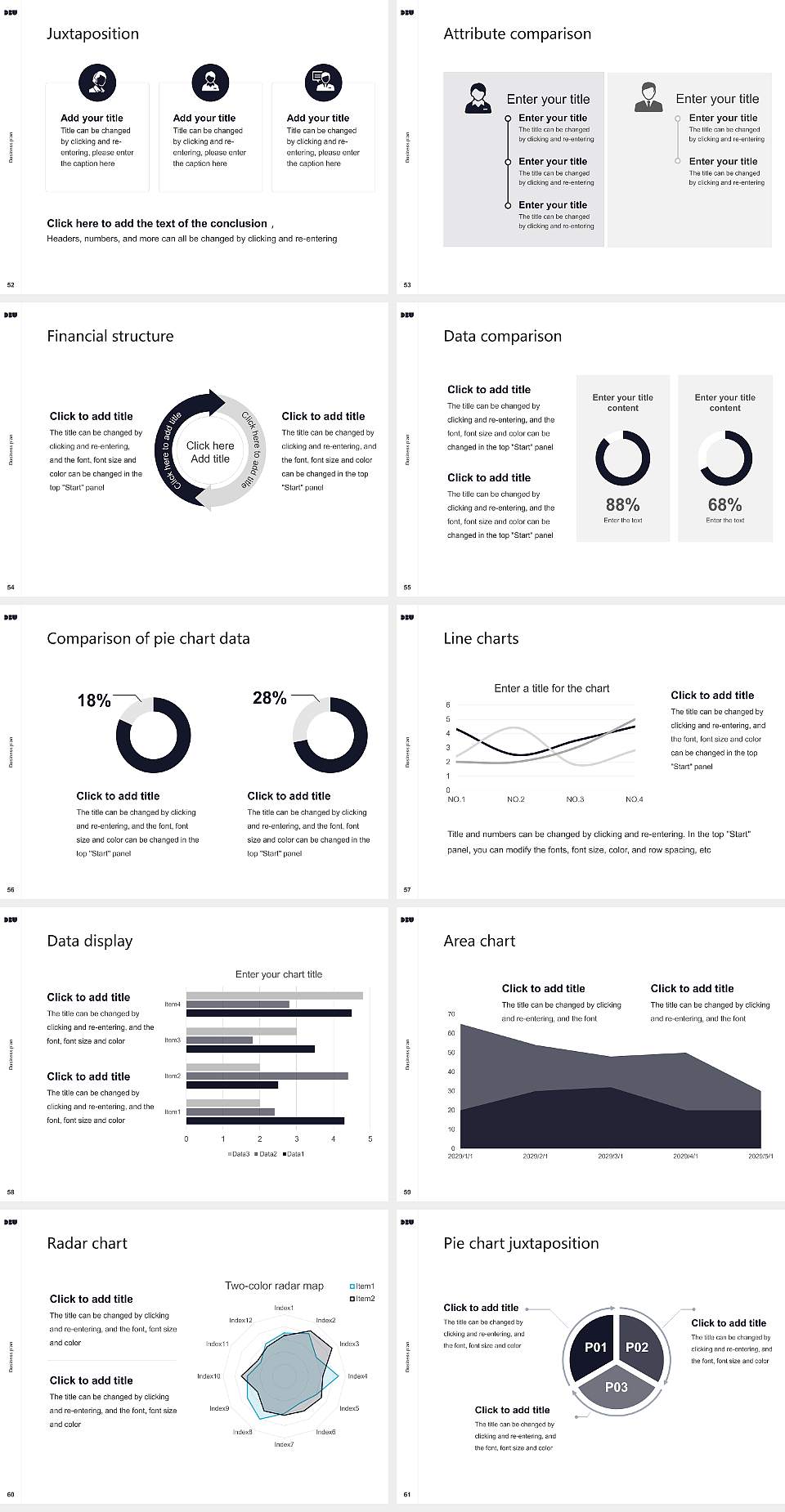 Digital Business University of Applied Sciences Competition/Entrepreneurship Contest PPT Template4:3 ratio PPT effect preview image7