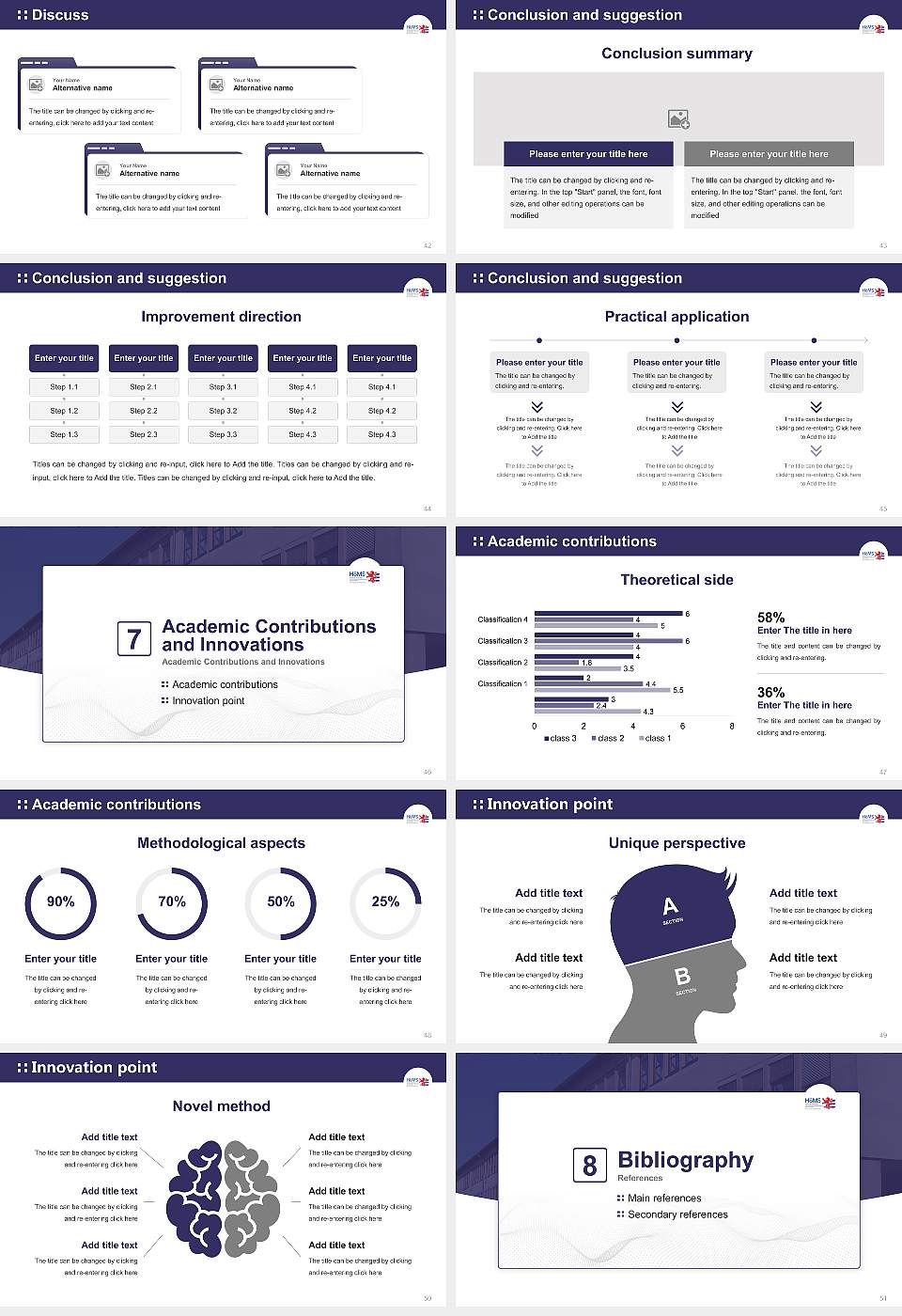 Hessian University of Public Management and Security Graduation Thesis Defense PPT Template16:9 ratio PPT effect preview image6