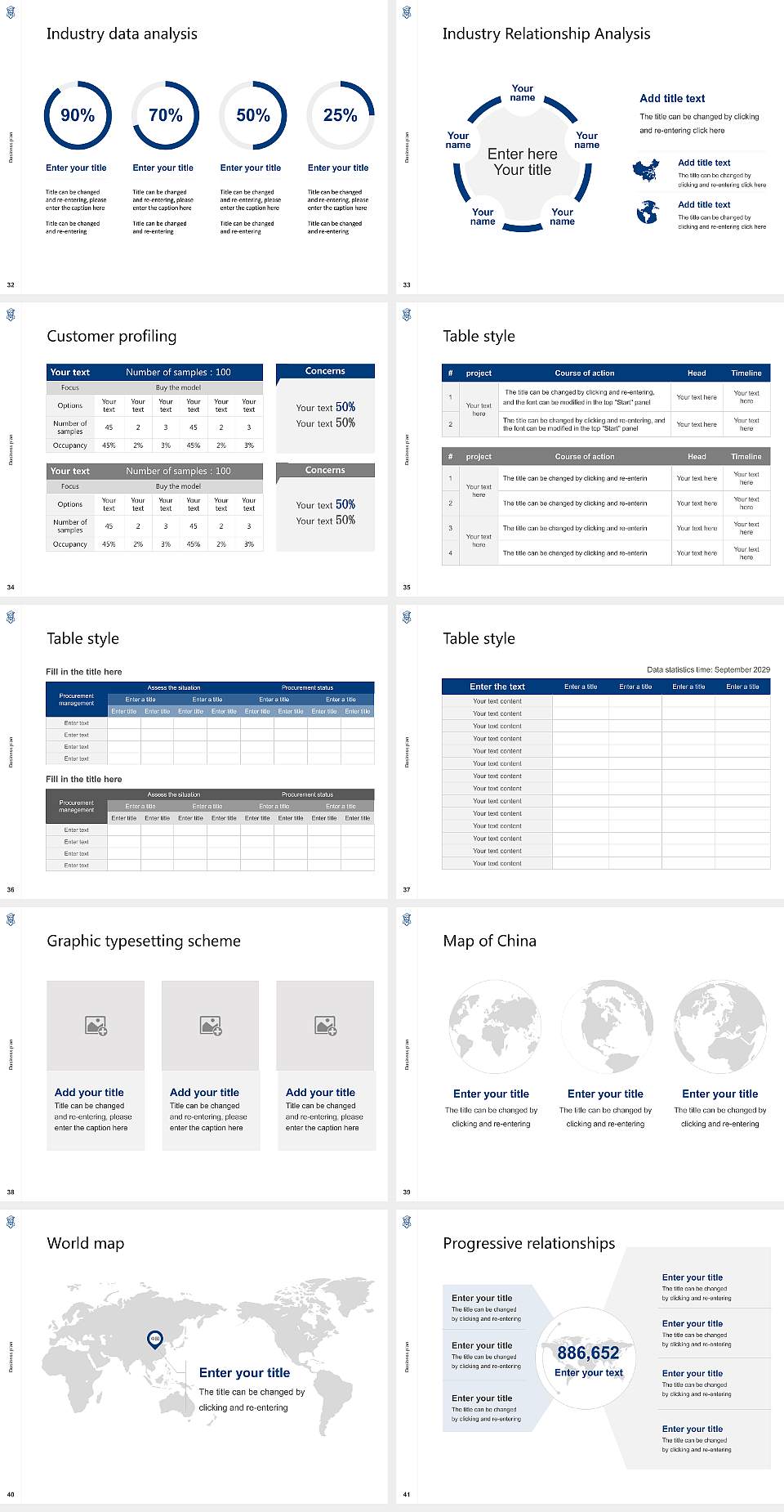 Georg Agricola University of Applied Sciences Competition/Entrepreneurship Contest PPT Template4:3 ratio PPT effect preview image5